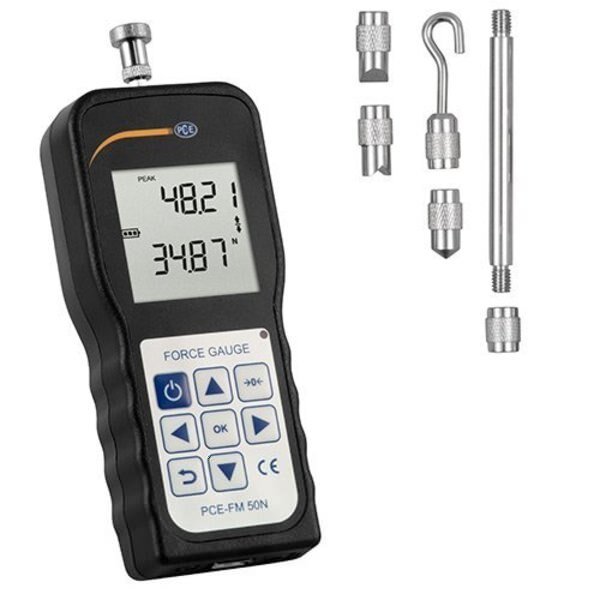 Digital Force Gauge, 0.5 to 50 N, Pce Instruments, Mfr#: PCE-FM 50N